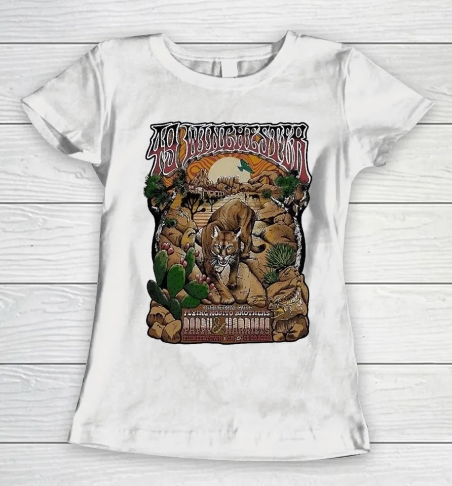 49 Winchester Pioneertown California At Pappy And Harriet’s On May 9 2026 Women T-Shirt 49 Winchester Pioneertown California At Pappy And Harriet’s On May 9 2026 Women T-Shirt