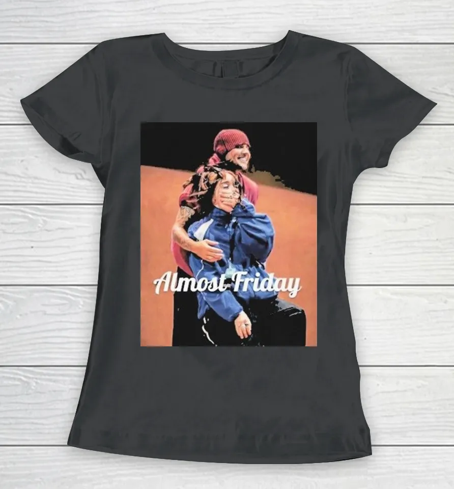 Almost Friday Justin Bieber And Billie Eilish Concert Women T Shirt