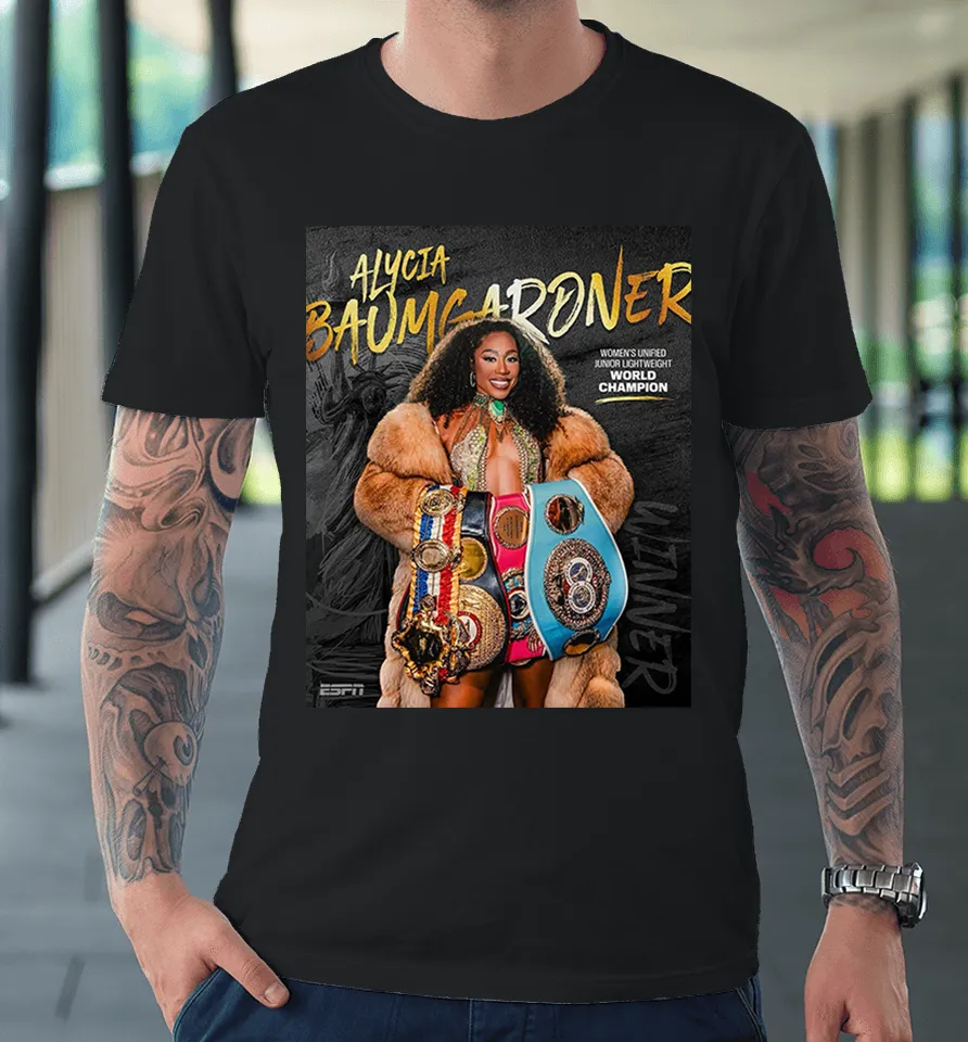 Alycia Baumgardner World Champion 2026 Womens Unified Junior Premium T Shirt