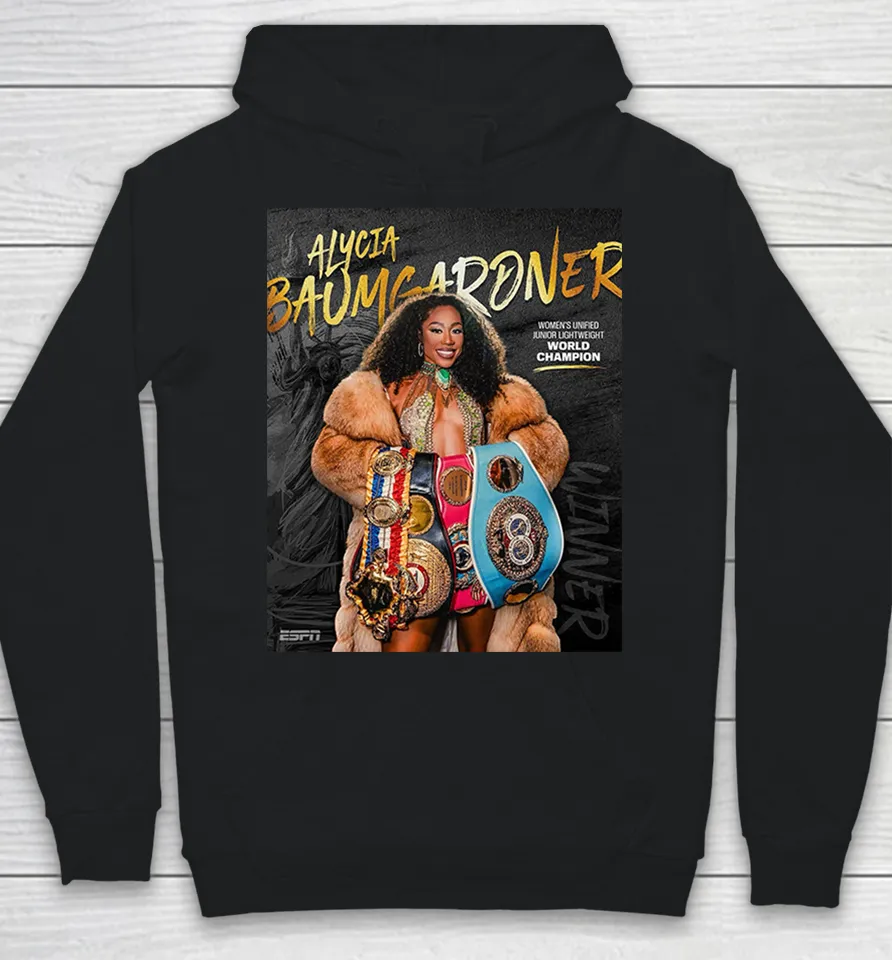 Alycia Baumgardner World Champion 2026 Womens Unified Junior Hoodie