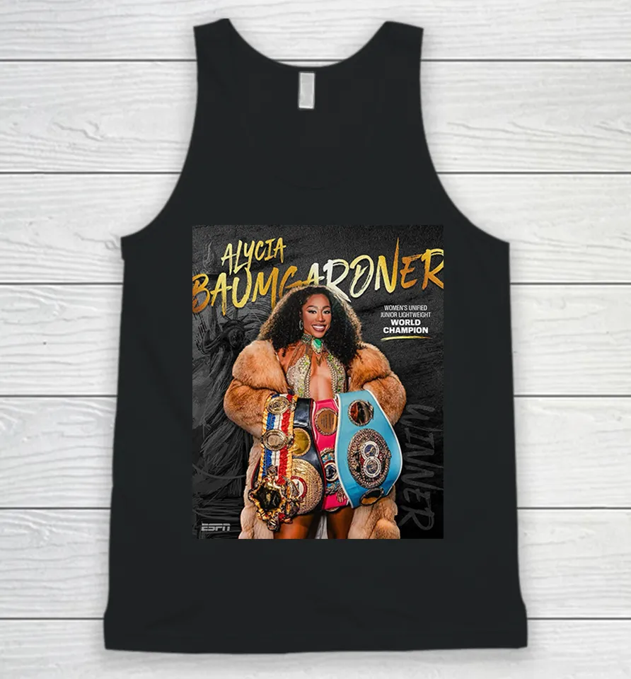 Alycia Baumgardner World Champion 2026 Womens Unified Junior Tank Top
