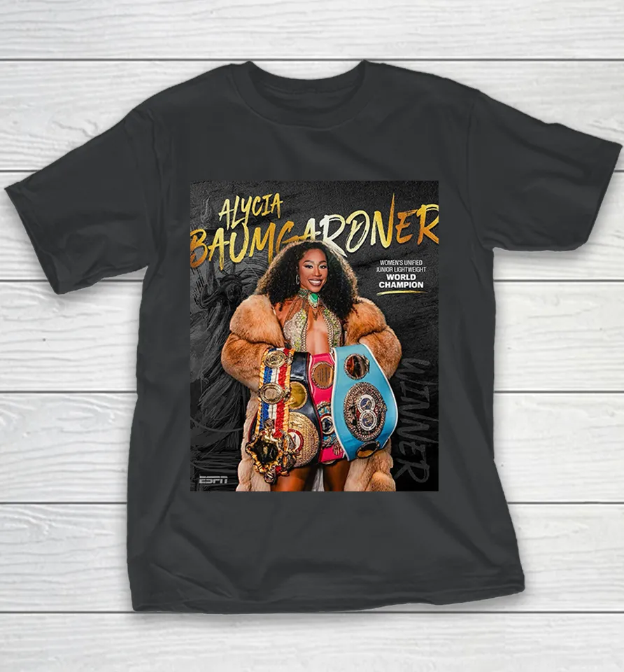 Alycia Baumgardner World Champion 2026 Womens Unified Junior Youth T Shirt