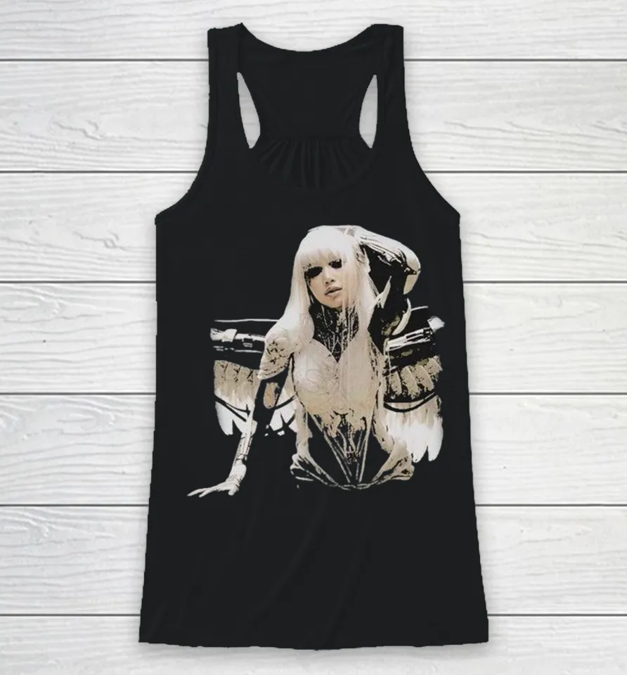 Anyma X Lisa Coachella 2026 Festival Indio California Angel Portrait Racerback Tank