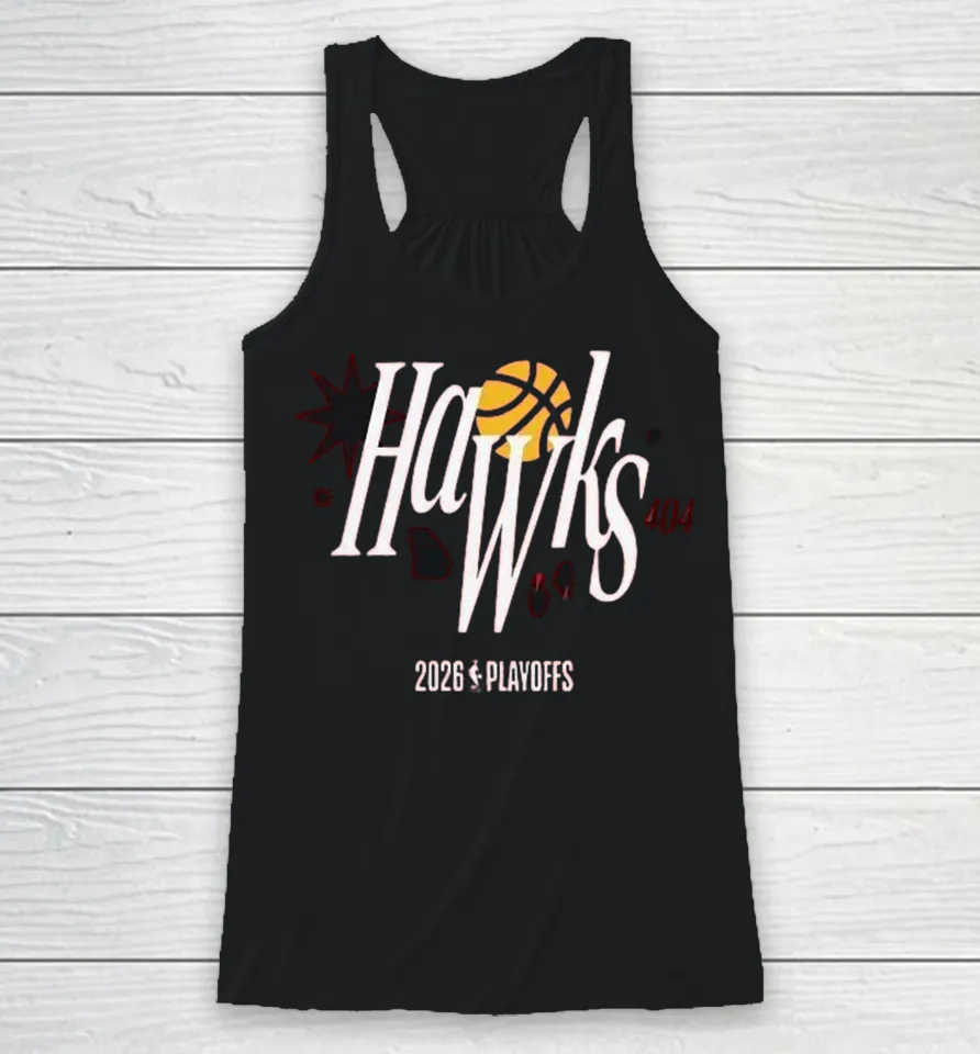 Atlanta Hawks 404 2026 NBA Playoffs Racerback Tank