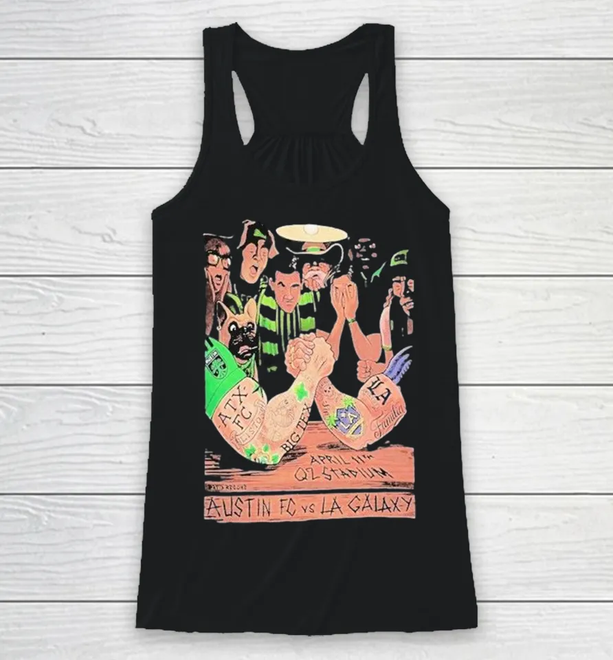 Austin FC vs. LA Galaxy Q2 Stadium Apr 11 2026 Racerback Tank