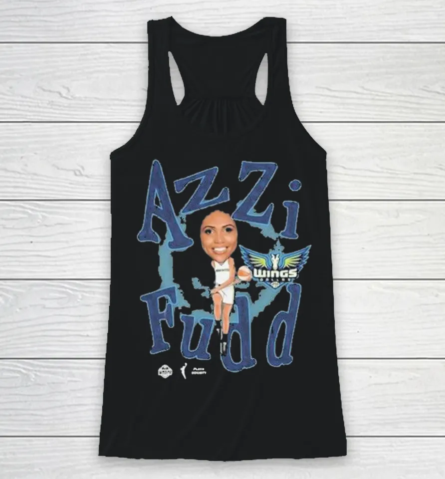 Azzi Fudd Dallas Wings Draft Playa Society WNBA Racerback Tank