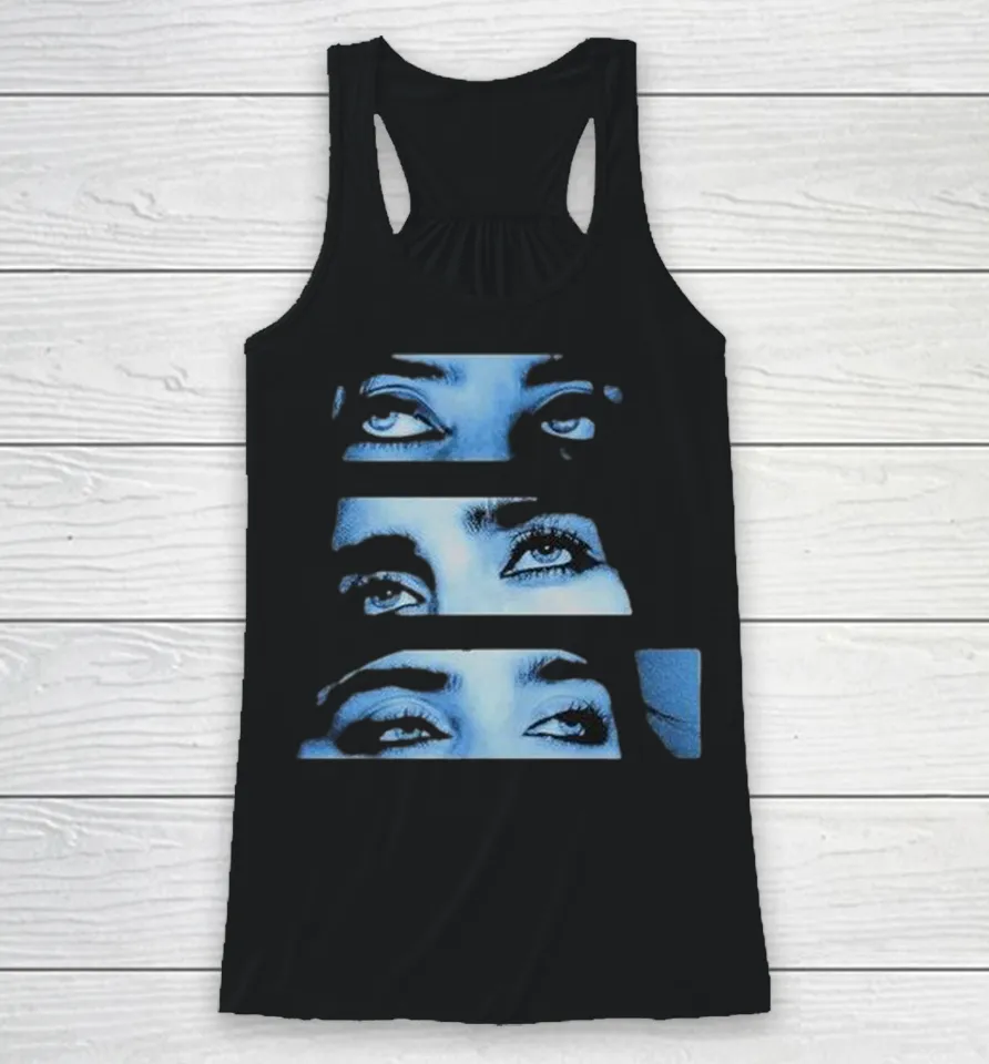 Billie Eilish Hit Me Hard And Soft The Tour Live in 3D Eyes Racerback Tank