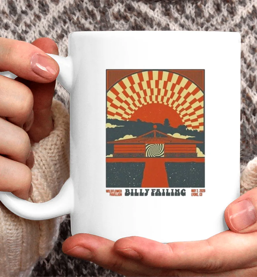 Billy Failing May 2 2026 Concert Lyons, Colorado Coffee Mug