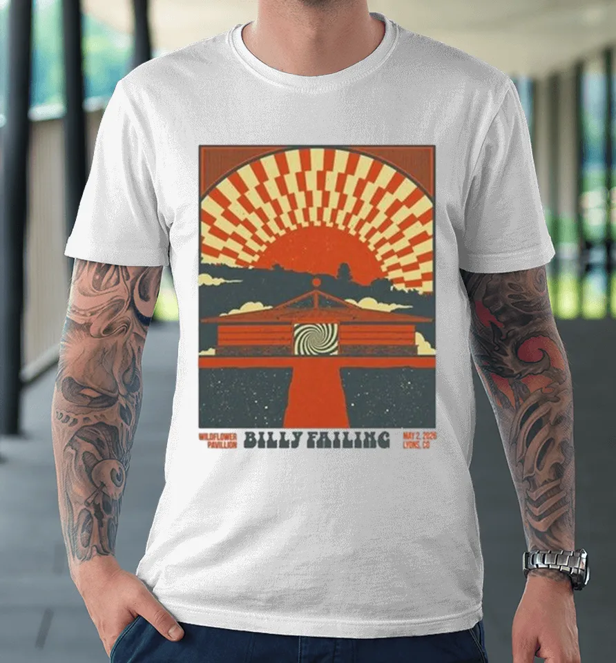 Billy Failing May 2 2026 Concert Lyons, Colorado Premium T Shirt