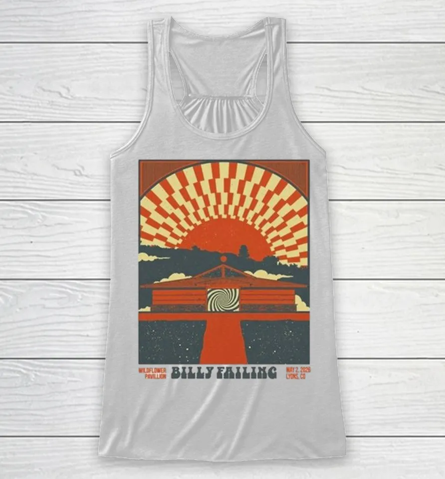 Billy Failing May 2 2026 Concert Lyons, Colorado Racerback Tank