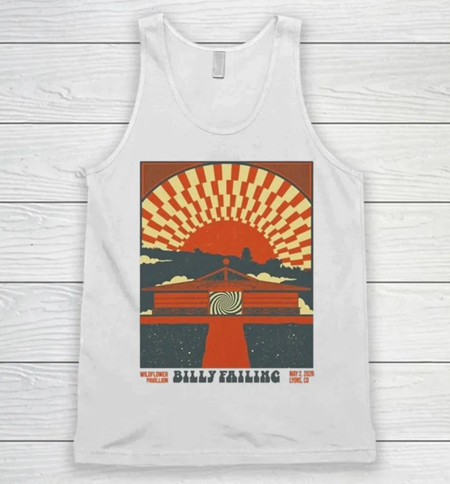 Billy Failing May 2 2026 Concert Lyons, Colorado Tank Top