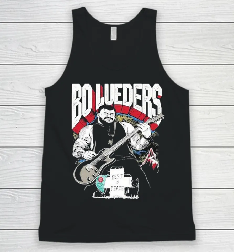 Bo Lueders Rest In Peace Guitar Tank Top