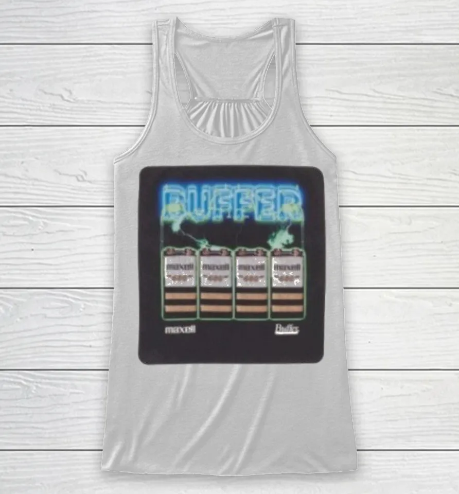 Bodega X Maxell Buffer Cassette Racerback Tank Bodega X Maxell Buffer Cassette Racerback Tank