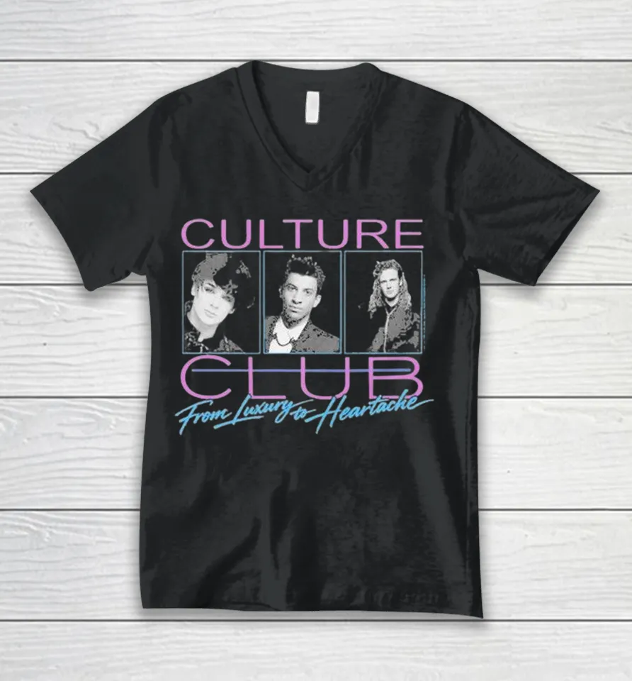Boy George And Culture Club From Luxury To Heartache Photo V-Neck T Shirt