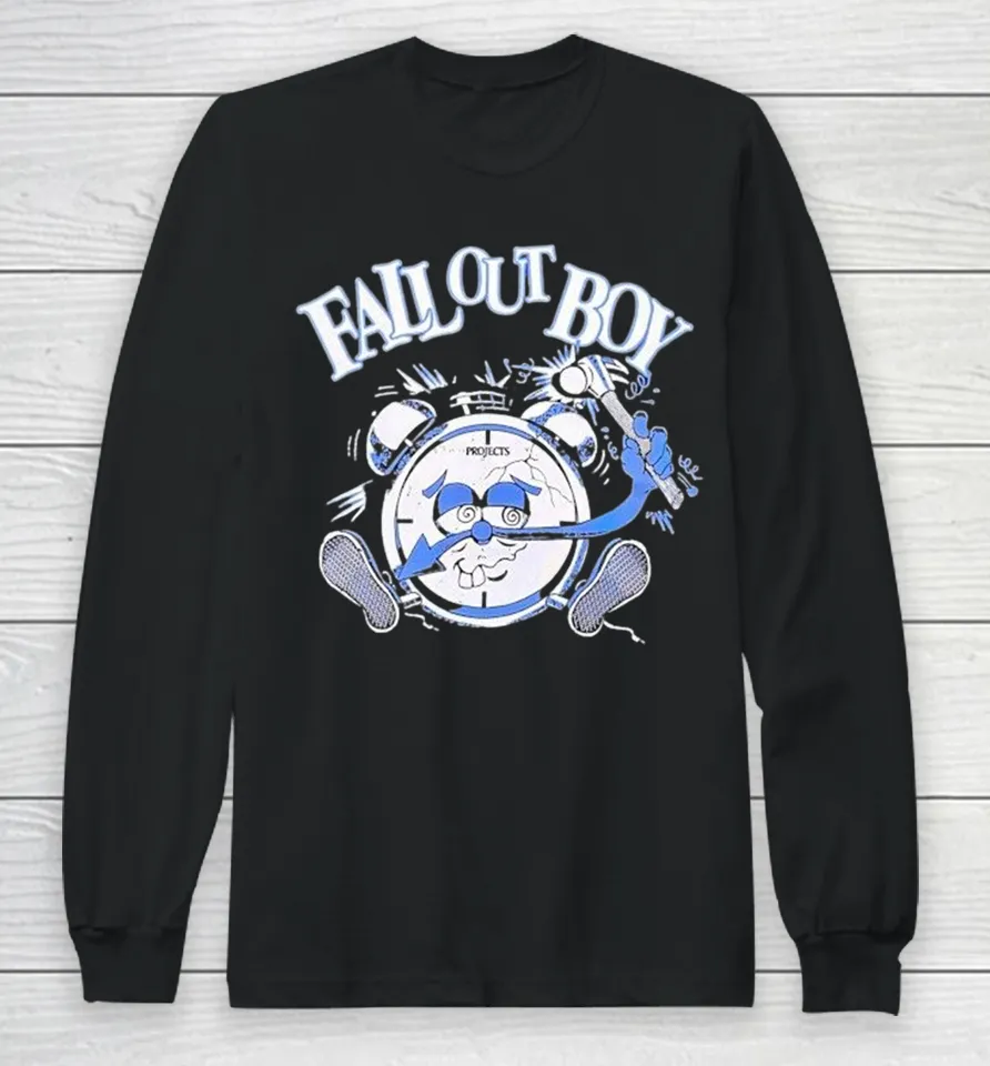 Brooklyn Projects x Fall Out Boy Clock Hammer Long Sleeve T Shirt