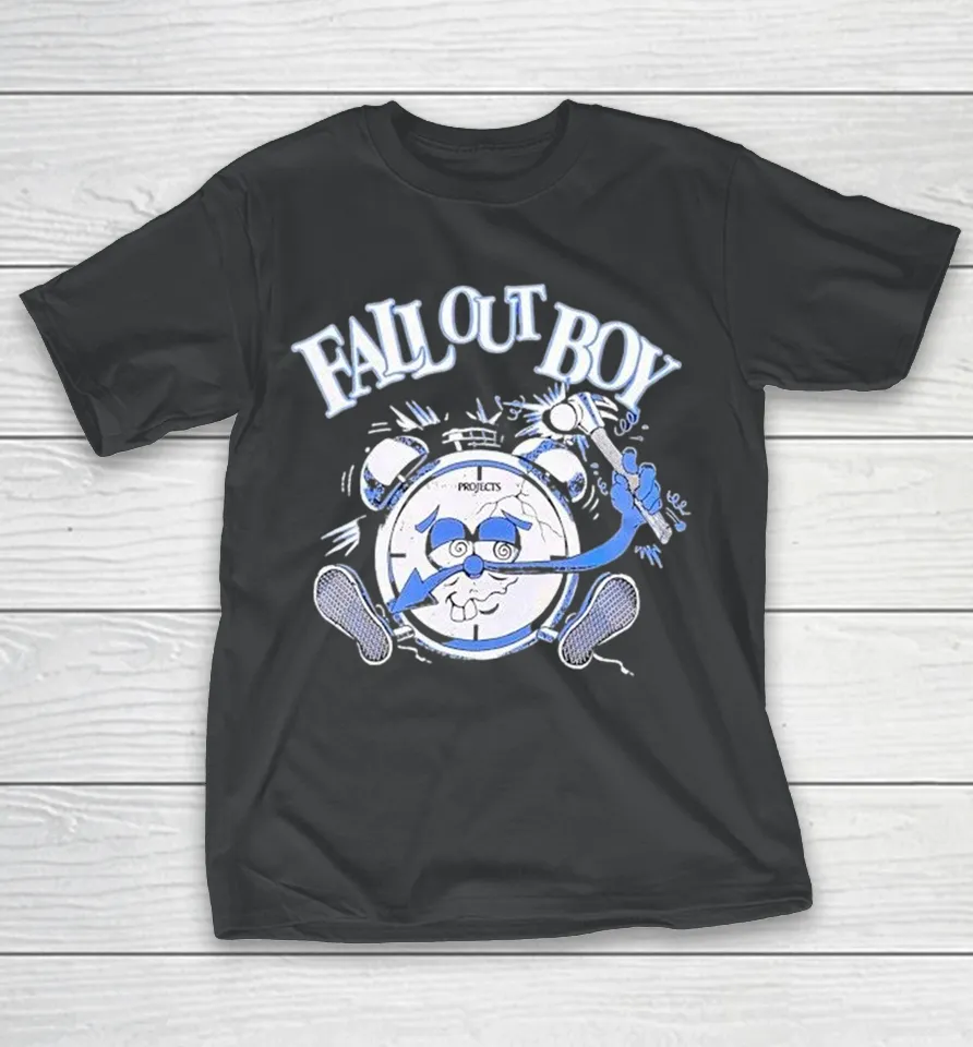 Brooklyn Projects X Fall Out Boy Clock Hammer Shirt Brooklyn Projects X Fall Out Boy Clock Hammer Shirt