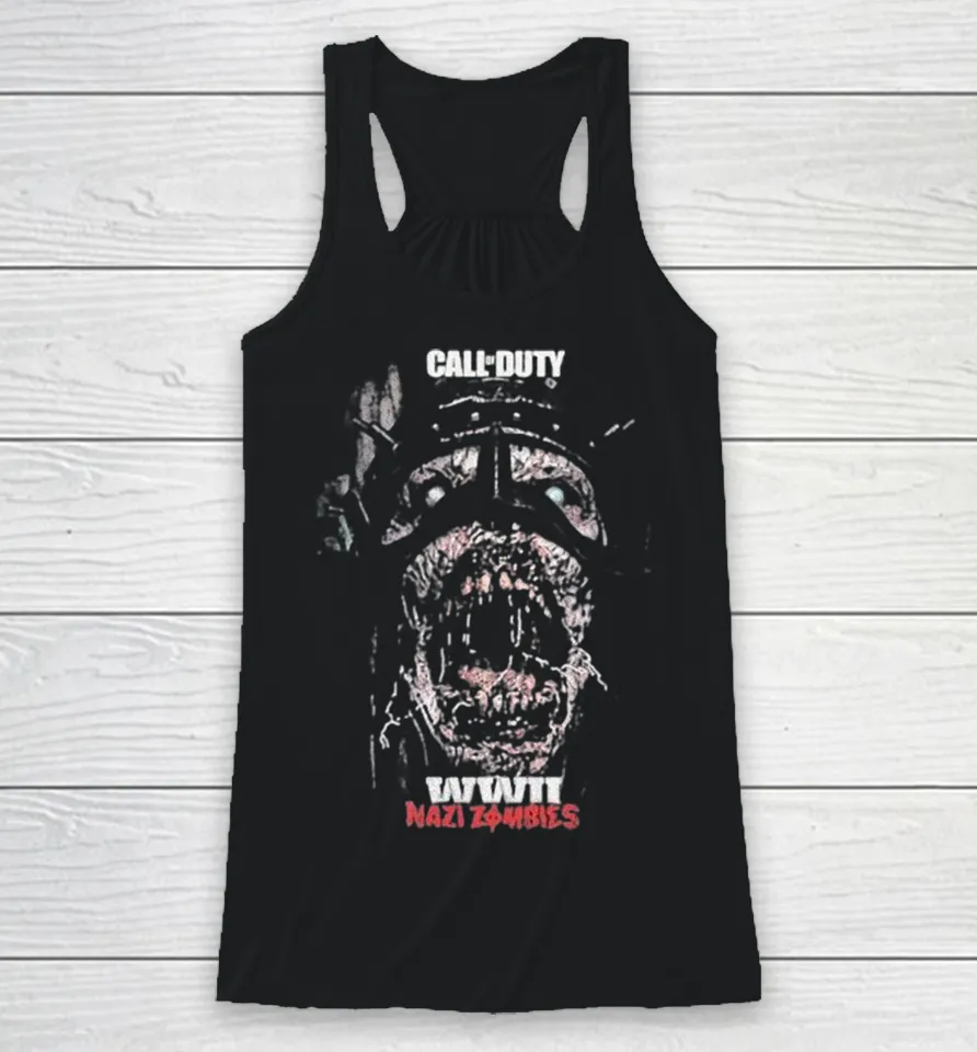 Call Of Duty WWII Nazi Zombies Racerback Tank