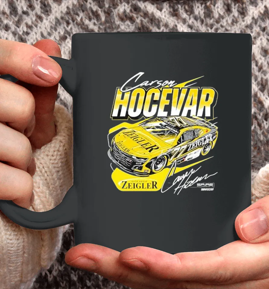 Carson Hocevar Auto Group Zeigler #77 Nascar Coffee Mug