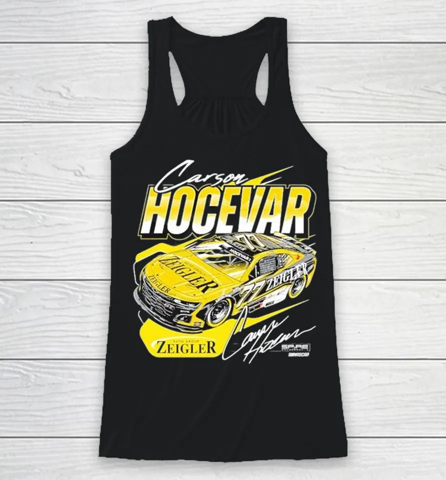 Carson Hocevar Auto Group Zeigler #77 Nascar Racerback Tank
