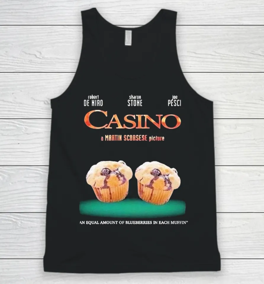Casino An Equal Amount Of Blueberries In Each Muffin Tank Top