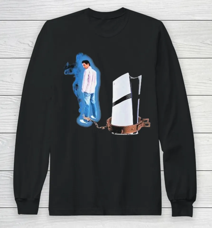 Chained To Ps5 Long Sleeve T Shirt