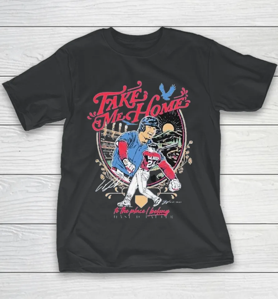 Chase Delauter Take Me Home To The Place I Belong Youth T Shirt
