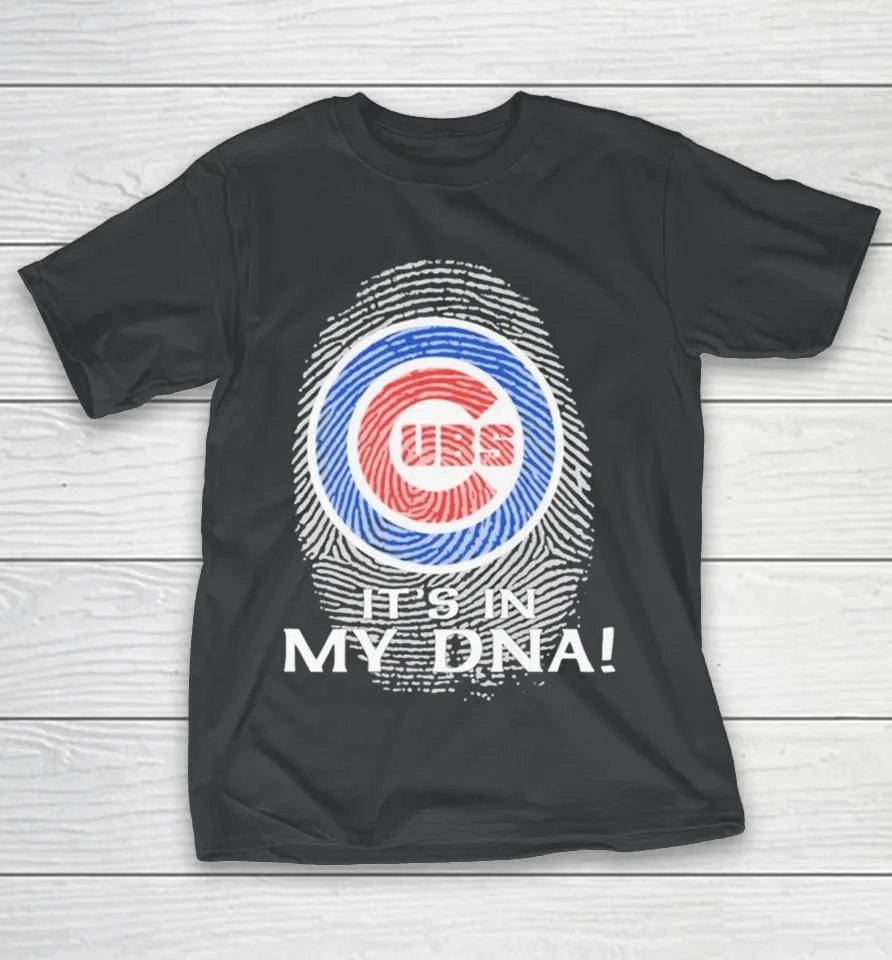 Chicago Cubs It’s In My Dna Fingerprint Shirt Chicago Cubs It’s In My Dna Fingerprint Shirt