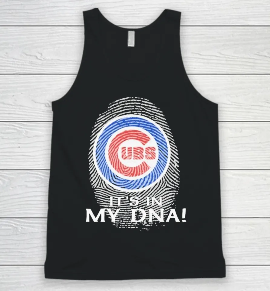 Chicago Cubs It’s In My DNA Fingerprint Tank Top