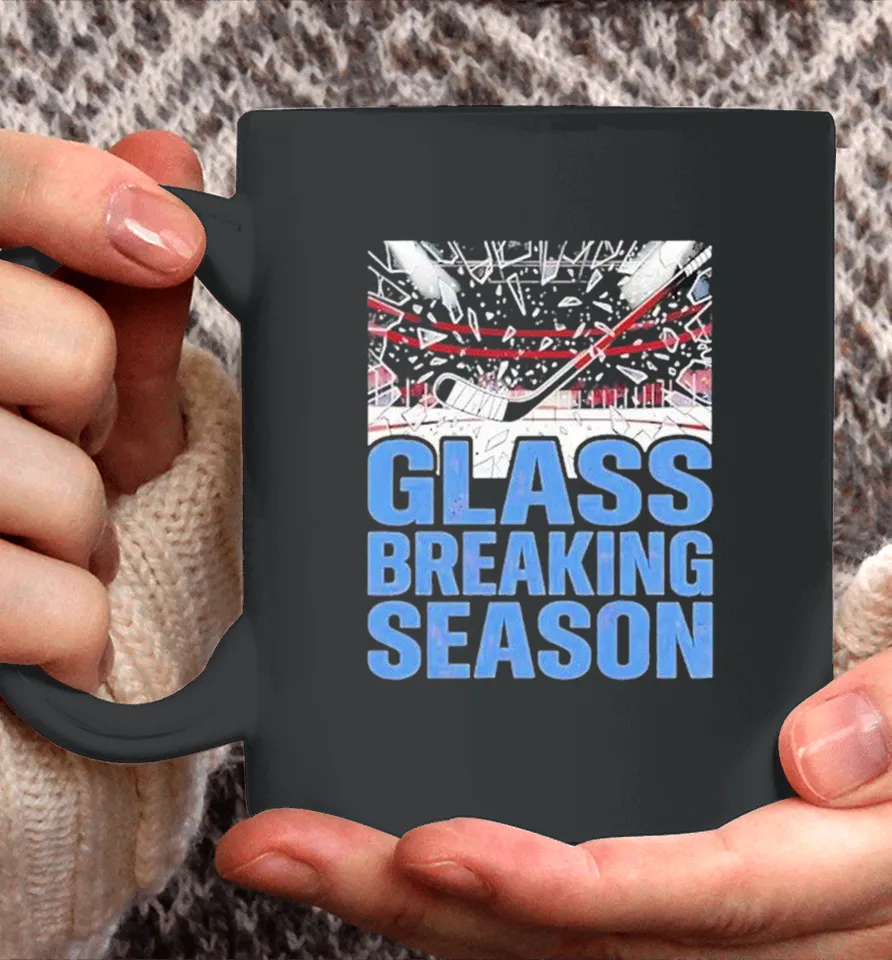 Colorado Avalanche Glass Breaking Season Coffee Mug