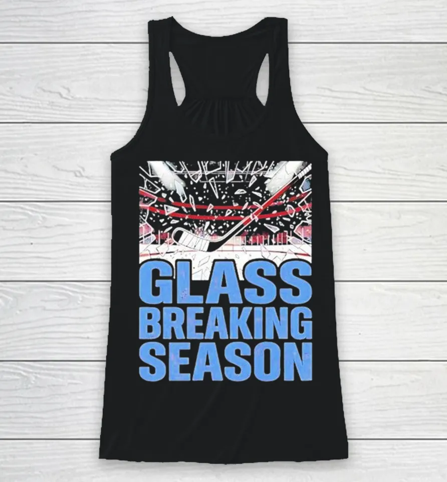 Colorado Avalanche Glass Breaking Season Racerback Tank