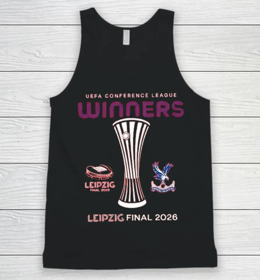 Crystal Palace Leipzig 2026 UECL Final Winners Tank Top