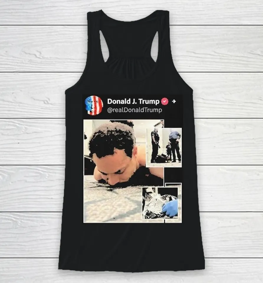 Donald J Trump Shooter Cole Thomas Allen Racerback Tank