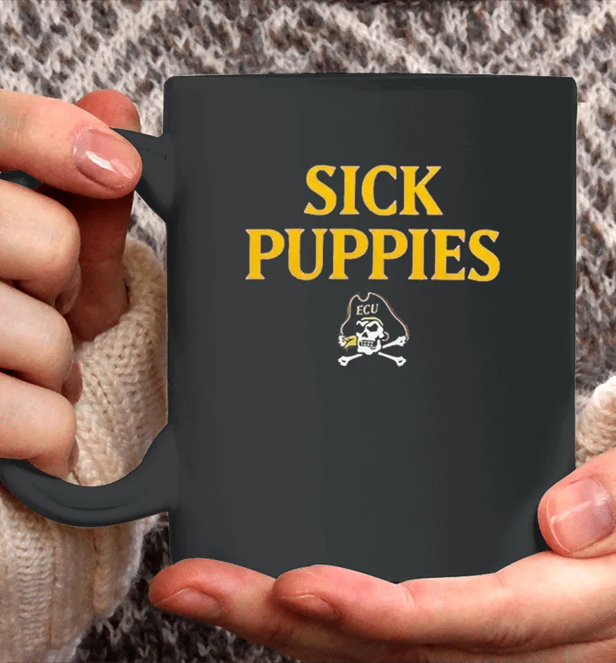 East Carolina Pirates Sick Puppies Coffee Mug