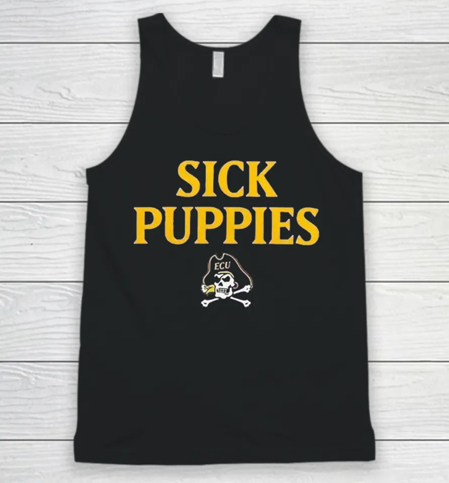 East Carolina Pirates Sick Puppies Tank Top