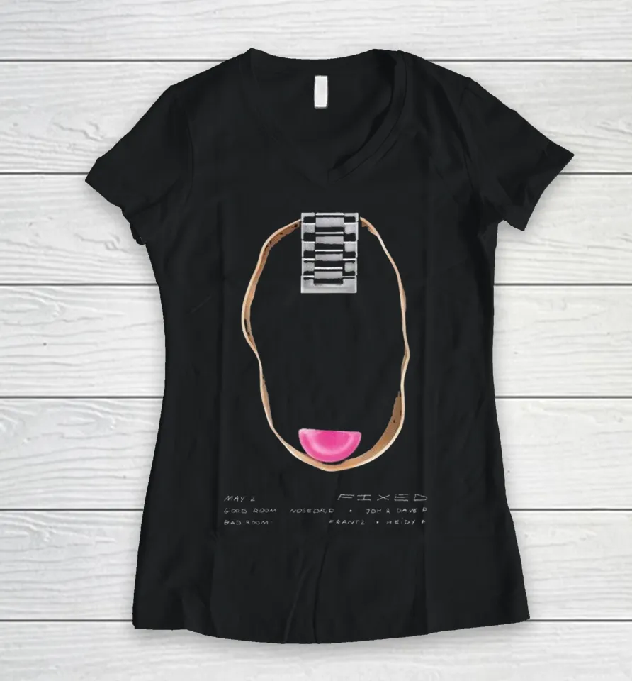 FIXED May 2 2026 Good Room Women V-Neck T Shirt