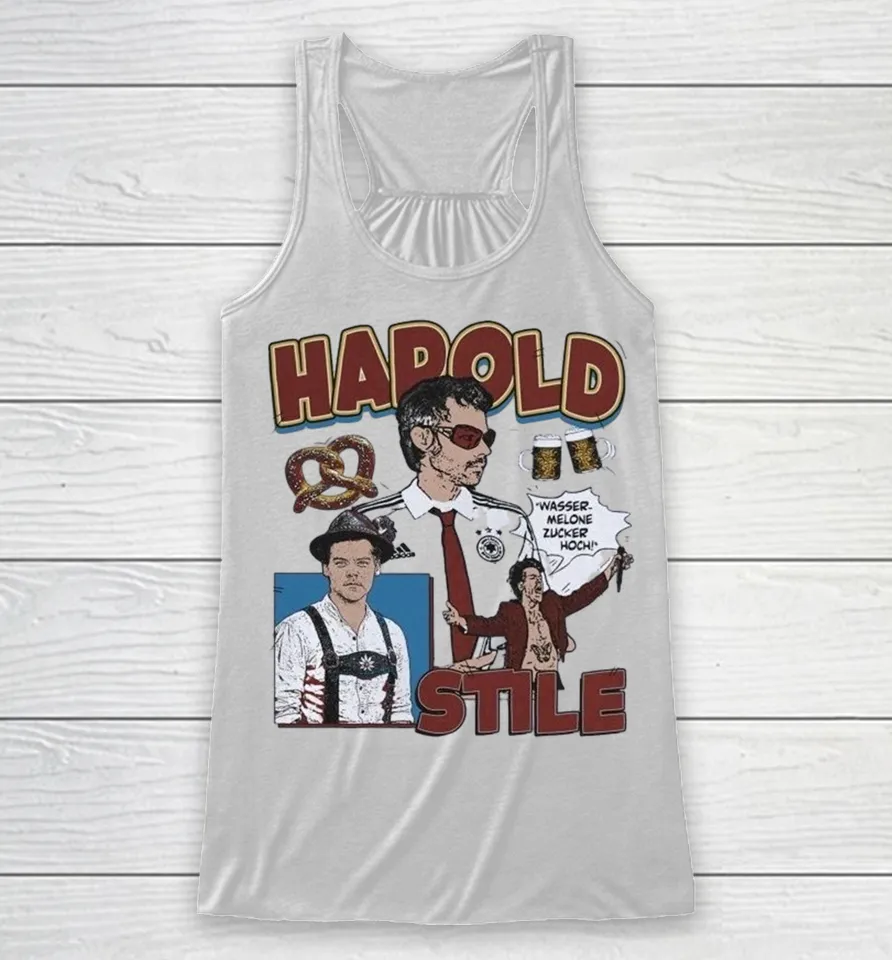 Harold Stile Kuss Die Ganze Zeit Wasser Melone Zucker Hoch Racerback Tank