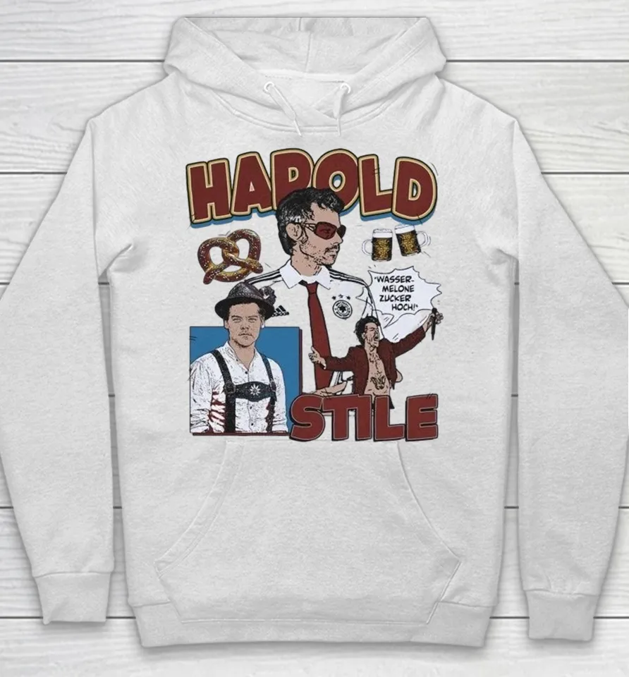 Harold Stile Kuss Die Ganze Zeit Wasser Melone Zucker Hoch Hoodie