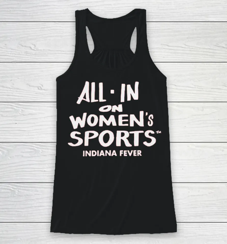 Indiana Fever All In Women’s Sports Racerback Tank