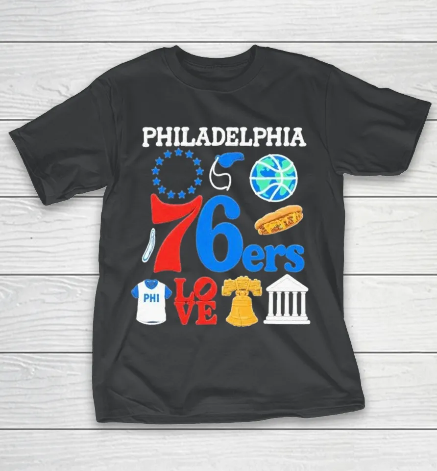 Joel Embiid Wearing Philadelphia 76Ers Philly Everything Shirt Joel Embiid Wearing Philadelphia 76Ers Philly Everything Shirt