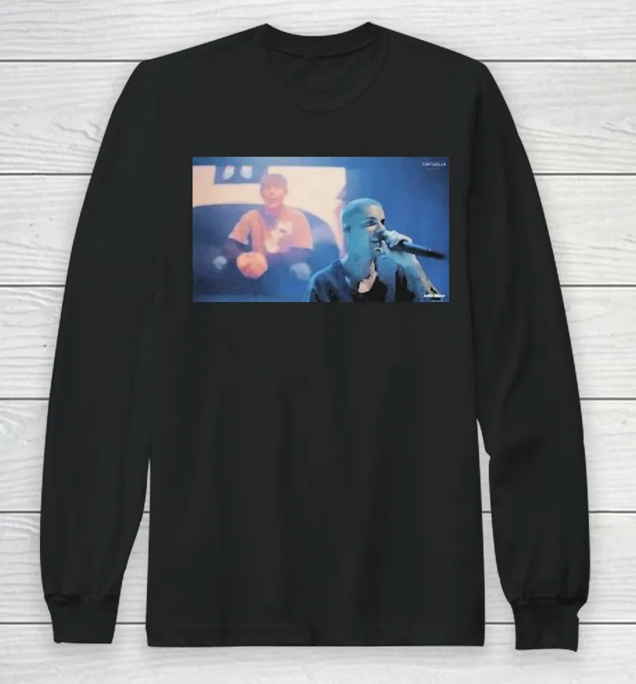 Justin Bieber Coachella 2026 Performance Long Sleeve T Shirt