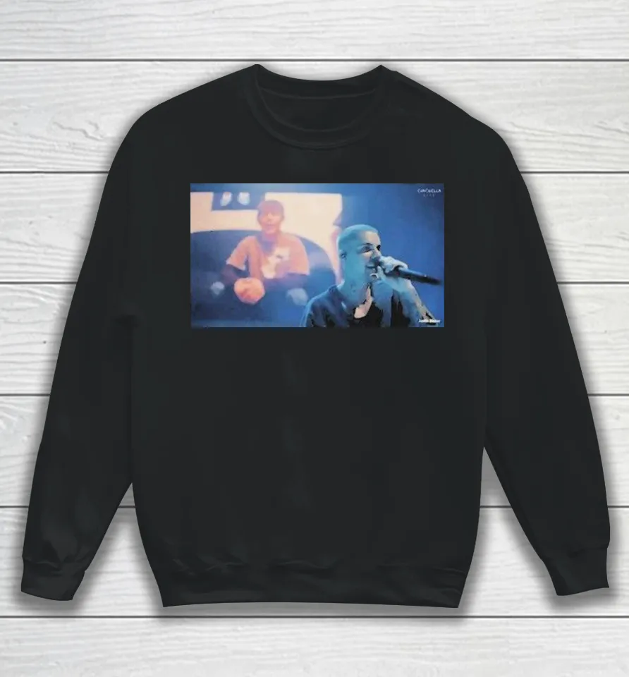 Justin Bieber Coachella 2026 Performance Sweatshirt
