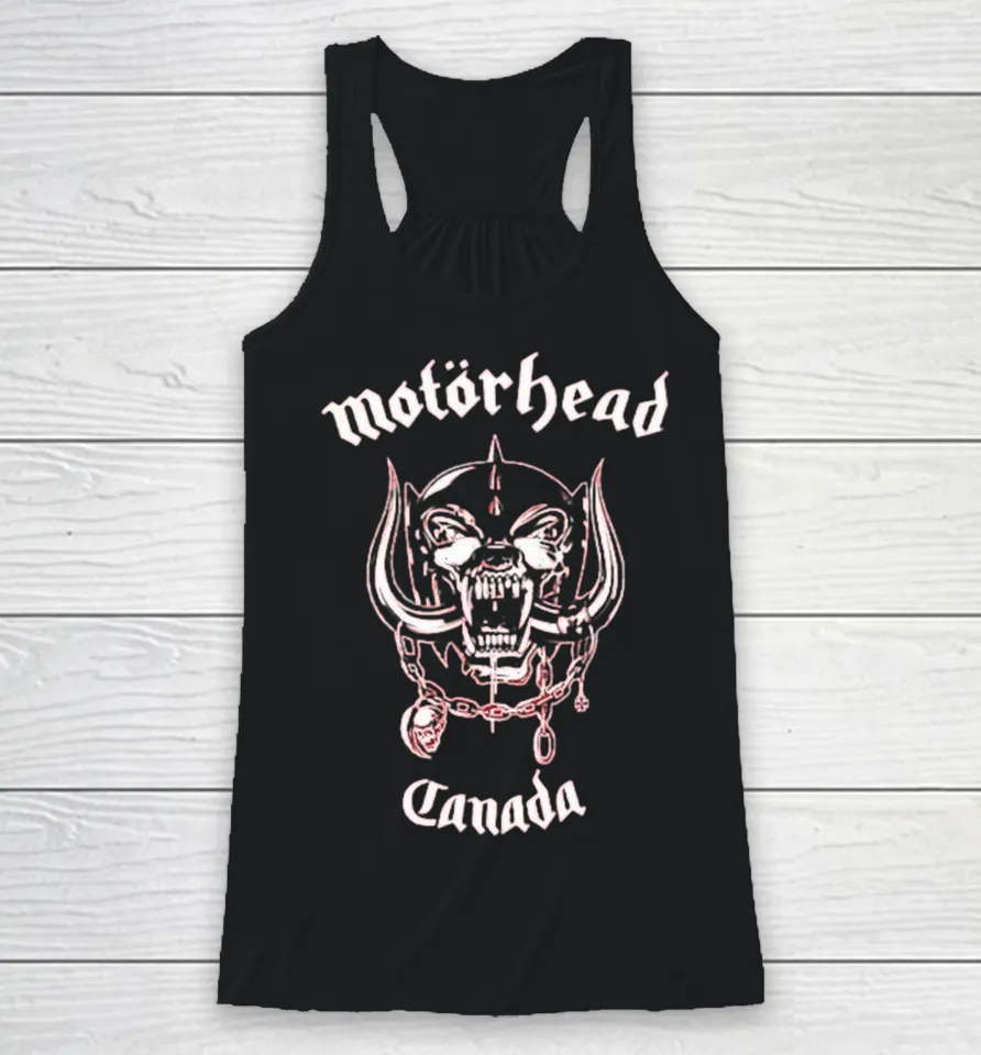 Motorhead World Cup Canada Racerback Tank