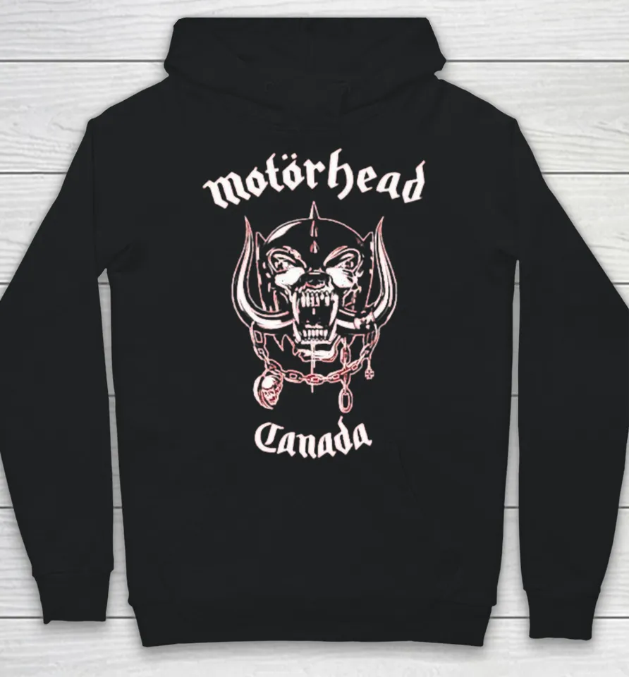 Motorhead World Cup Canada Hoodie