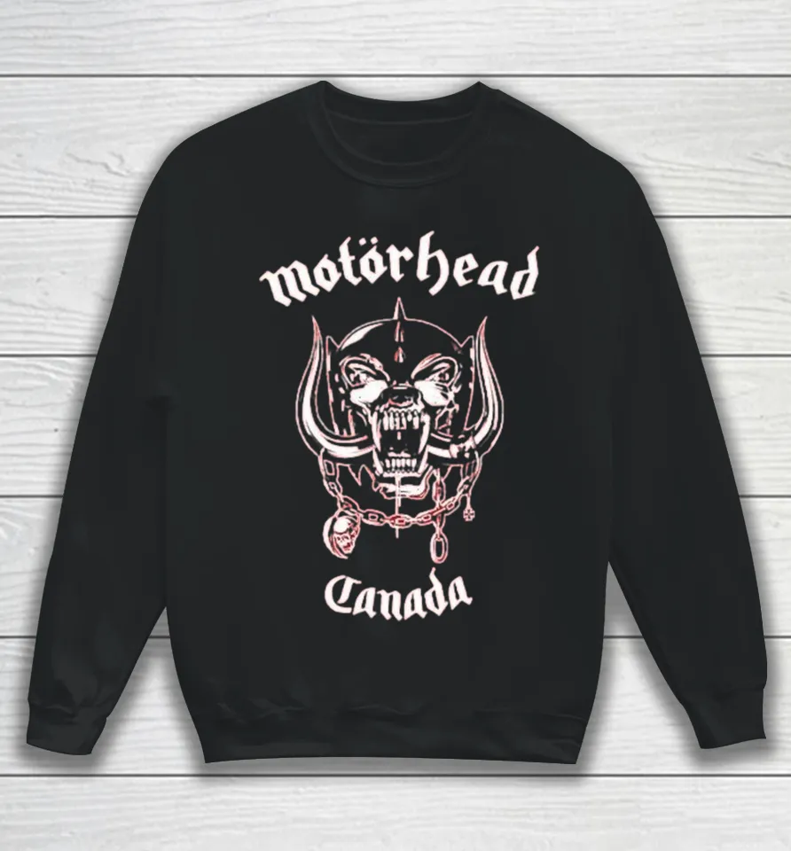 Motorhead World Cup Canada Sweatshirt