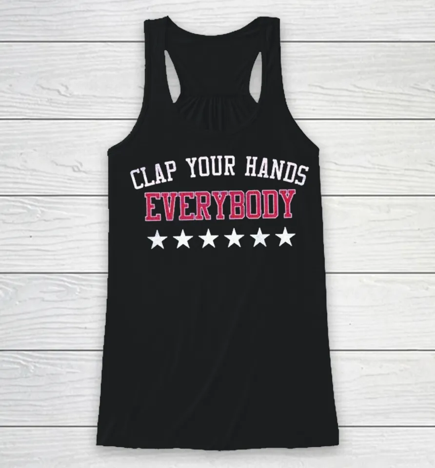 Philadelphia 76ers Clap Your Hands Everybody Stars Racerback Tank
