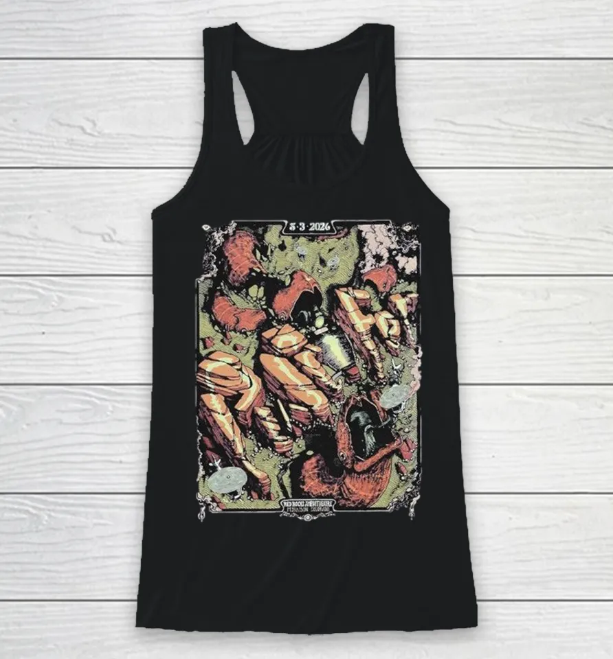 Puscifer Morrison Colorado Tonight At Red Rocks Amphitheatre On May 3 2026 Racerback Tank