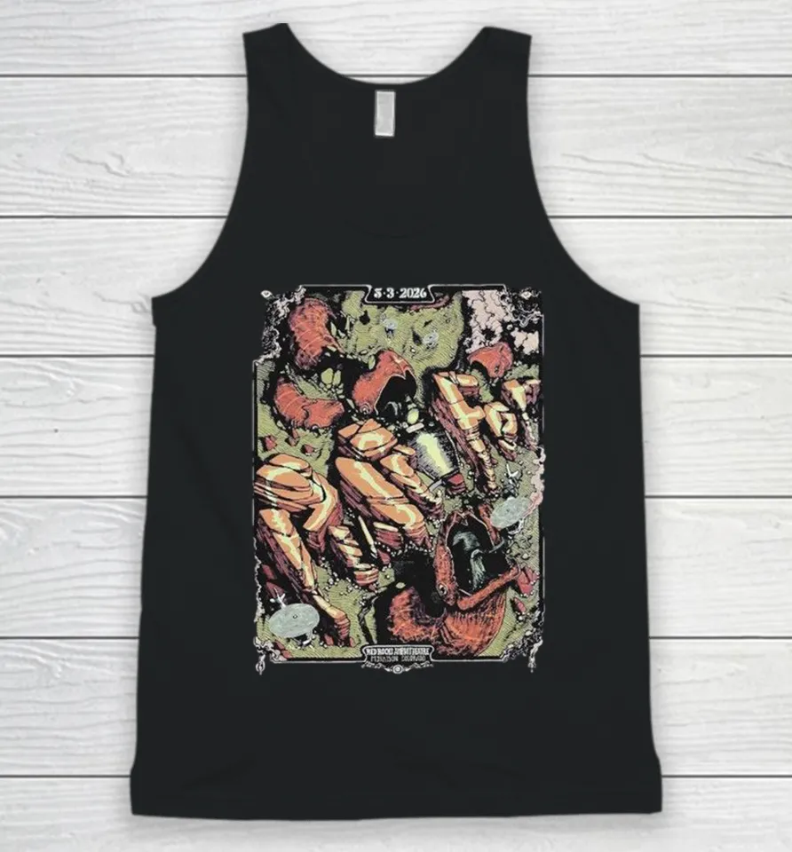 Puscifer Morrison Colorado Tonight At Red Rocks Amphitheatre On May 3 2026 Tank Top