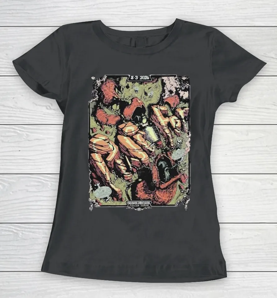 Puscifer Morrison Colorado Tonight At Red Rocks Amphitheatre On May 3 2026 Women T Shirt