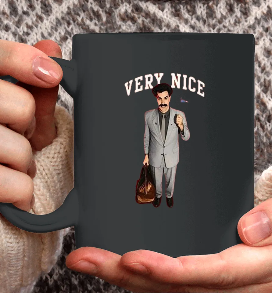 Sacha Baron Cohen Very Nice American Flag Coffee Mug