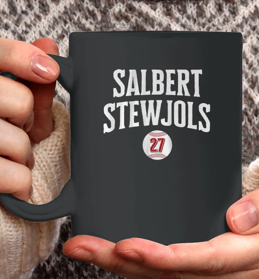 Sal Stewart Salbert Stewjols 27 Baseball Coffee Mug